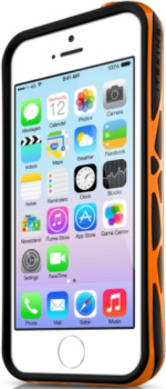 Чехол для iPhone 5/5S ITSKINS Venum Reloaded Black Orange Чехол для iPhone 5/5S ITSKINS Venum Reloaded Black Orange